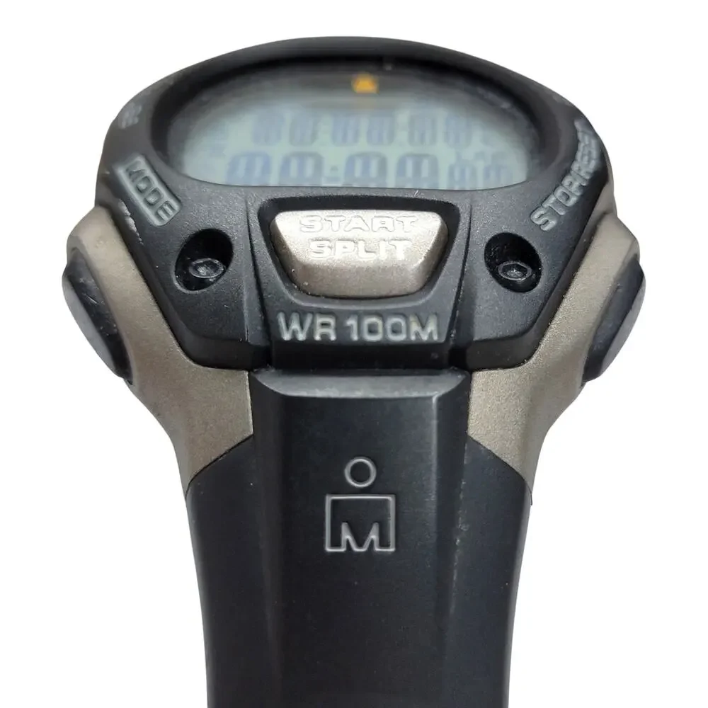 Timex Ironman Triathlon 30 Lap Midsize Digital Watch Black Indiglo 100M Alarm